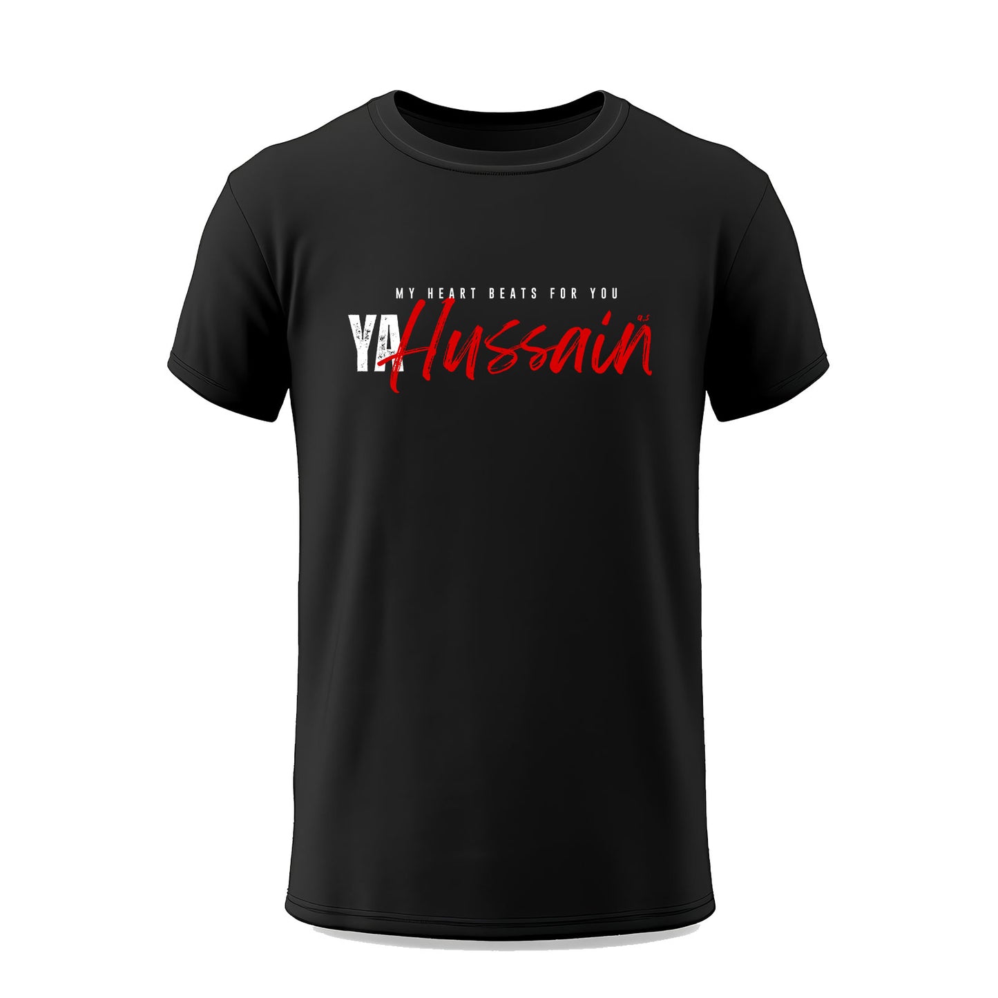 My Heart beats Ya Hussain a.s. Muharram TShirt Adult Unisex