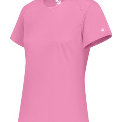 Badger Women's B-Core Sport Shoulders T-Shirt 3.5 Oz.