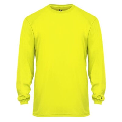 Badger B-Core Sport Shoulders Long Sleeve T-Shirt 3.5 Oz.