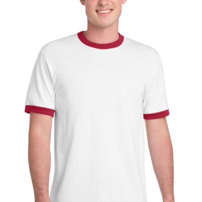 Port & Coâ„¢ Core Cotton Ringer Tee